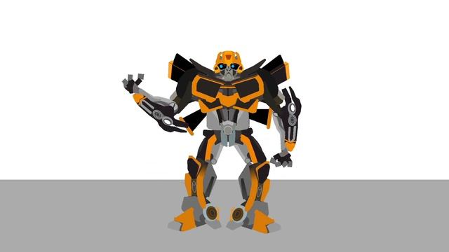 ROBOT CAR BUMBLEBEE TRANSFORMERS (1967 CAMARO) ANIMATION TEST #osro #alanbecker #sticknodes смотреть онлайн