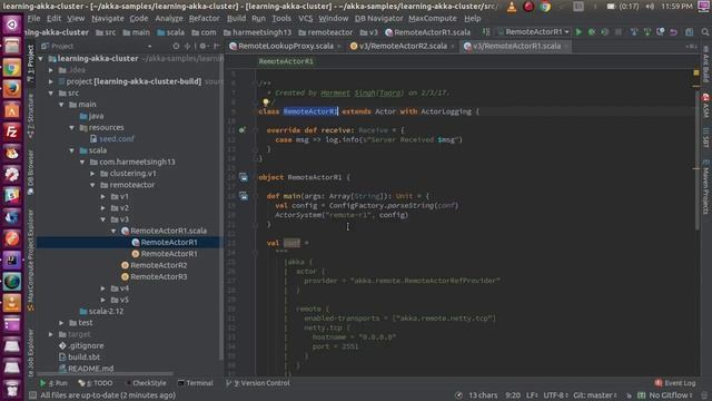 Akka Remoting Tutorials смотреть онлайн