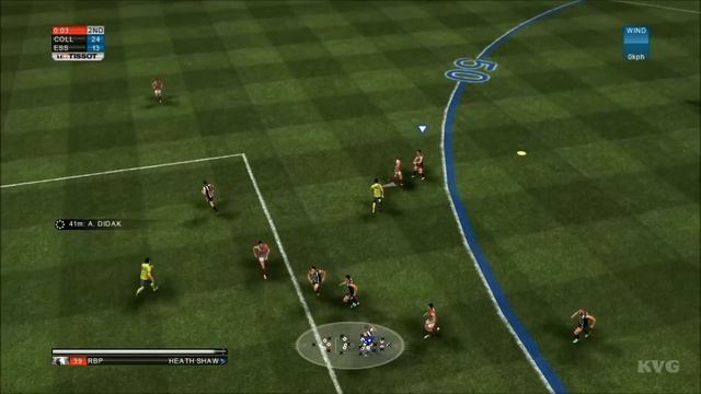 AFL Live 2 - Essendon vs. Collingwood Gameplay [HD] смотреть онлайн