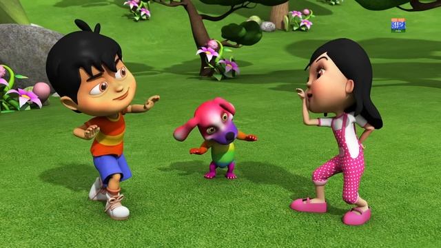 Nach Re Mor Pankh Faila Ke | 3D Rhymes In Hindi | नाच रे मोर | Kids Channel India | Hindi Rhyme смотреть онлайн