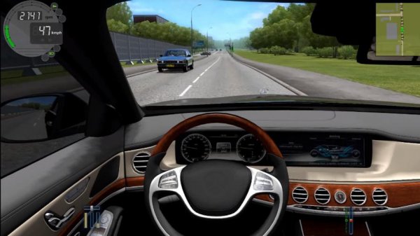 Учимся водить в City Car Driving