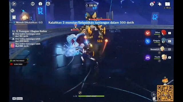 Genshin Impact Abyss 12 смотреть онлайн