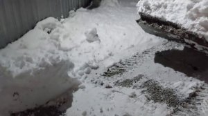 Квадрекс – таскаем снег!