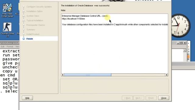 Oracle 11g full Database Installation смотреть онлайн