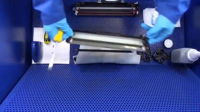 Заправка картриджа Canon 716 на станции очистки картриджей Baztone смотреть онлайн