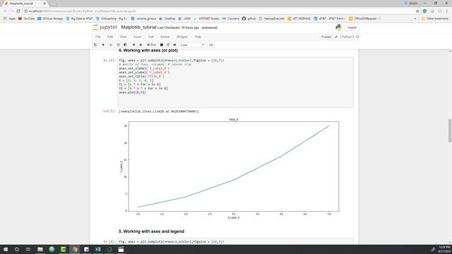 matplotlib jupyter - 2 смотреть онлайн