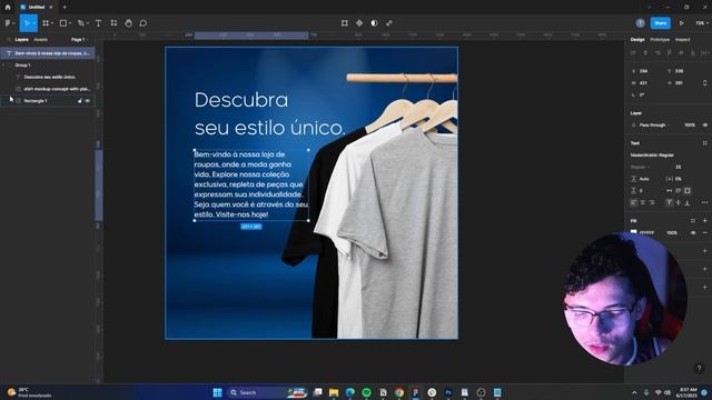 Tutorial Completo: Como Criar um Post no Figma para o Instagram (Alternativa ao Photoshop) смотреть онлайн