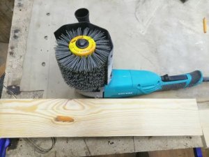 Щетка для браширования, защита и удлинитель вала с Алиэкспресс! Обзор Тест!