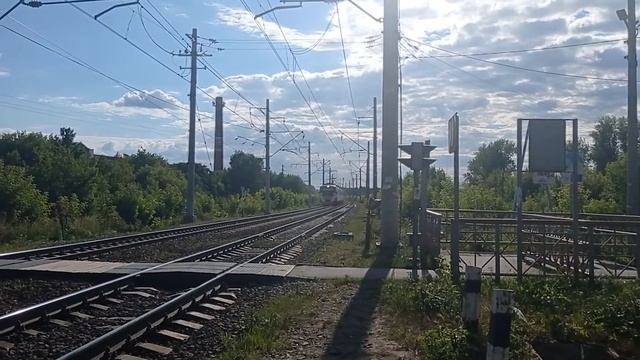 Электропоезд ЭД4М-0500«РЭКС» №7086«Москва(Курский Вокзал)-Владимир». смотреть онлайн