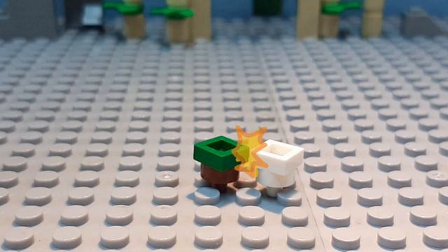 LEGO BEYBLADE Battle- short Stopmotion animation смотреть онлайн