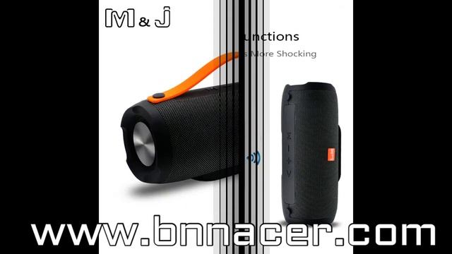 M&J Portable Wireless Bluetooth Speaker Stereo смотреть онлайн