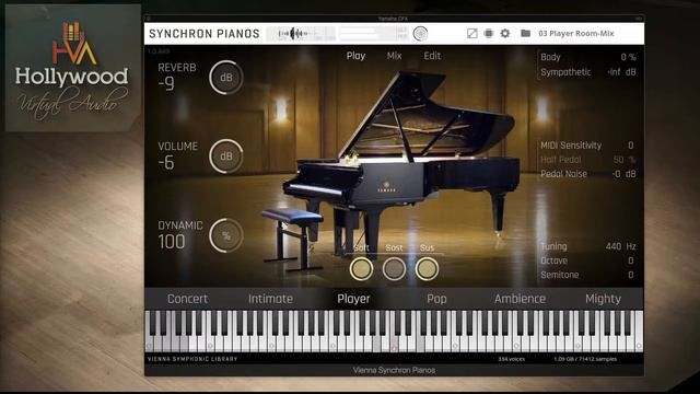 Synchron Yamaha CFX - Ravel "Jeux d'eau" (Piano Midi) смотреть онлайн