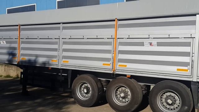 Полуприцеп зерновоз НЕФАЗ 12,6 м (60 куб.м) на пневмоподвеске SAF ("ЭТП-Инвест") смотреть онлайн