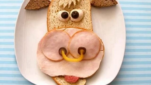 Смешная еда Красивая подача