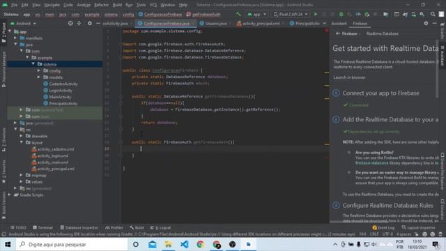Android - Sistema de Login usando Firebase (2) смотреть онлайн