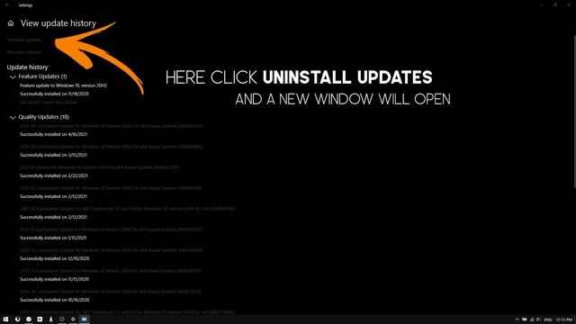 Fix Windows April 2021 update killing game performance. (Update KB5000842) смотреть онлайн