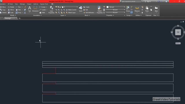 Autocad Tutorial 18 - Sxedio Pagkaki смотреть онлайн
