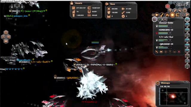 Dark Orbit Legion SWAT VS PDT y LIV (Parte3) смотреть онлайн