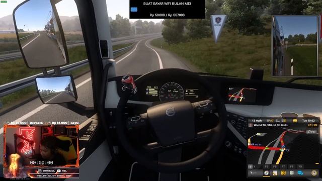 ? Si Paling Handal dah | Euro Truck Simulator 2 Indonesia смотреть онлайн