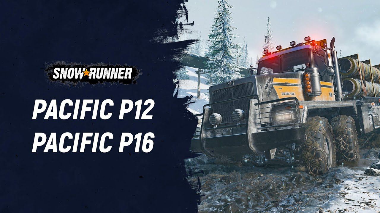 Snow Runner. Вот для чего нужен Pacific P16. Трудная дорога. смотреть онлайн