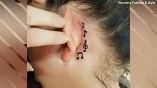 50+ Simple Music Tattoo Design Ideas For Girls 2023 | Best Music Tattoos | Womens Tattoos! смотреть онлайн