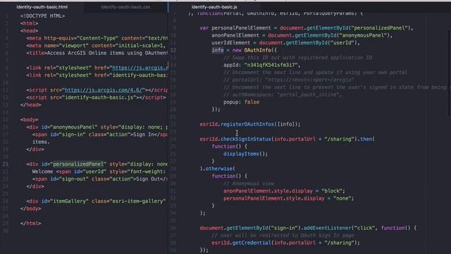 How to: autenticar en ArcGIS usando la API de JavaScript & oAuth смотреть онлайн