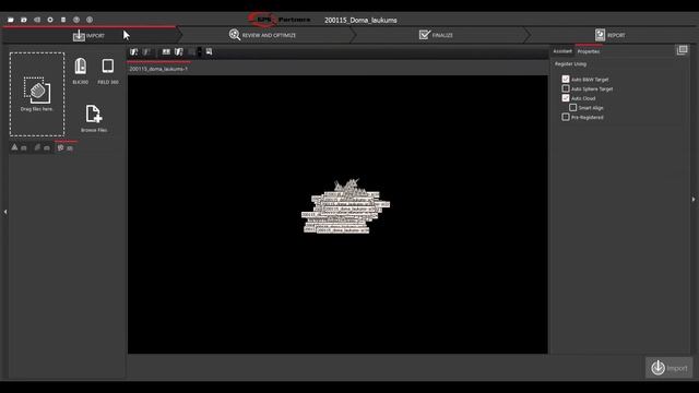Leica Cyclone REGISTER 360 point cloud georeferencing смотреть онлайн