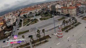 Виареджо на дроне! Итальянское побережье. Viareggio Italia