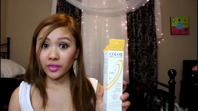 How to Dye Black Hair to Light Brown - How I Dye My Roots! смотреть онлайн