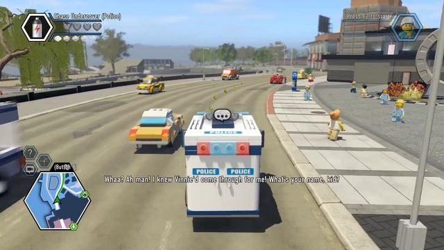 LEGO City Undercover - Lego Police Chase | Police Car - Gameplay Walkthrough part 11 (PC) смотреть онлайн