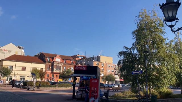 Нови Сад. Зима Близко. Сербия. Serbia. Novi Sad. Прогулка По Городу