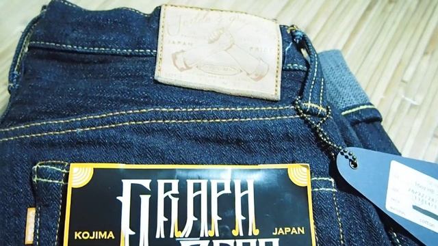 Graph Zero - GZ 16ST-01 16OZ - один из самых необычных видов японского денима смотреть онлайн