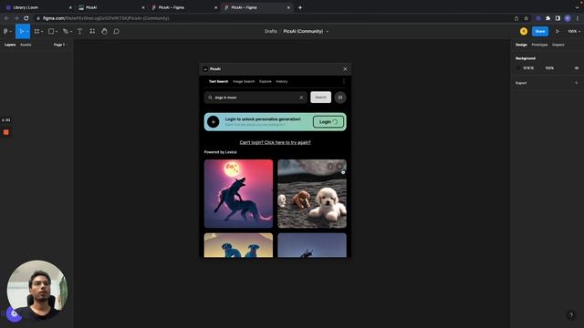PicsAI (AI Figma Plugin That Creates Your Artwork) смотреть онлайн