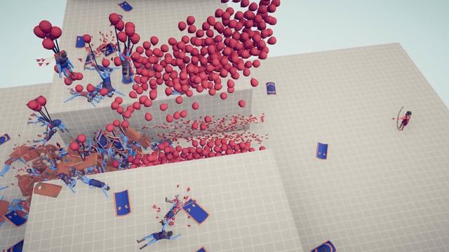 100x SHIELDMEN vs EVERY GOD - Totally Accurate Battle Simulator TABS смотреть онлайн