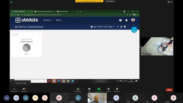 Air Quality Monitoring System using ESP32, UBI Dot смотреть онлайн