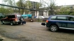 Туарег 3.2 бензин vs паджеро 3.0 бензин