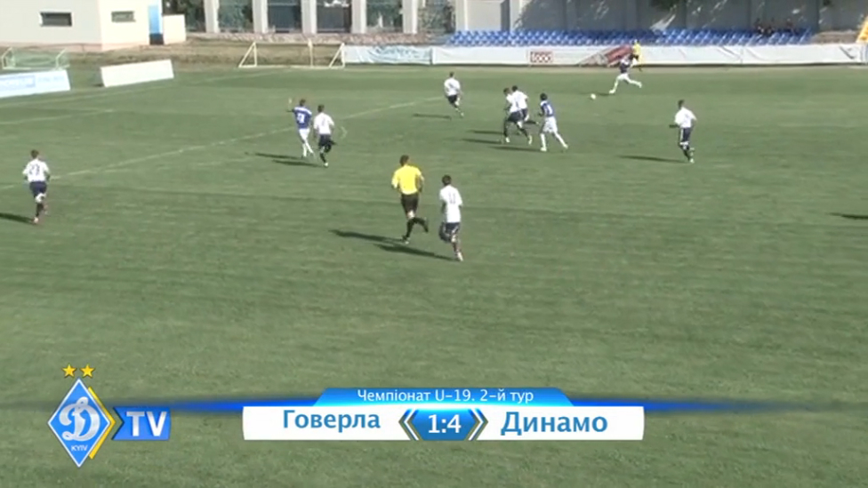 U-19. "Говерла" - ДИНАМО смотреть онлайн
