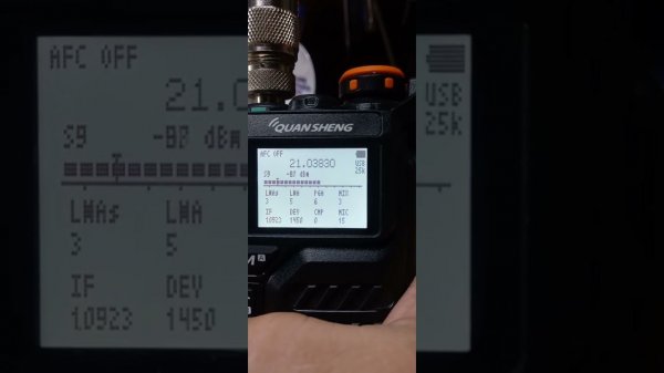 Опробование кастомной прошивки Quansheng UV-K5