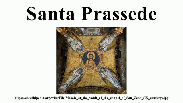 Santa Prassede смотреть онлайн