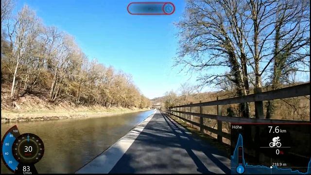 Ultimate 30 minute Saar River Fat Burning Indoor Cycling Workout Garmin 4K смотреть онлайн