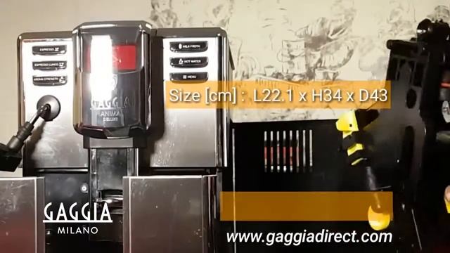 Gaggia Anima Deluxe Featured смотреть онлайн