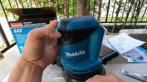 รีวิว MAKITA DBO180Z เครื่องขัดกระดาษทรายกลมไร้สาย 18V. (เครื่องเปล่า ไม่มีแบตเตอรี่ และแท่นชาร์จ )