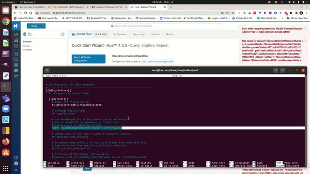 Configuracion HUE en Infraestructura Hadoop смотреть онлайн