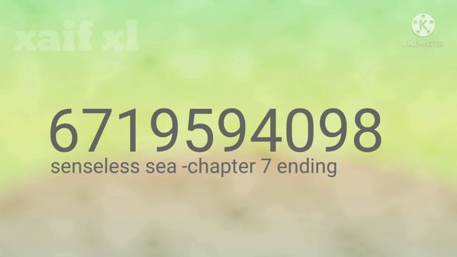 senseless sea roblox id piggy (chapter 7 intro) (ORIGINAL) (Not working) смотреть онлайн