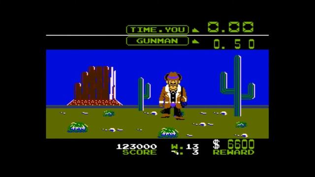 Wild Gunman Gameplay | NES WiiU смотреть онлайн