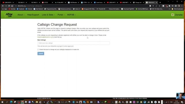 ALLSTAR NODE NUMBER - CHANGE CALL SIGN смотреть онлайн