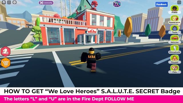 HOW to GET the SECRET S.A.L.U.T.E BADGE *ALL* HEART LOCATIONS (Livetopia RP Roblox) смотреть онлайн