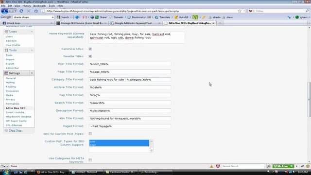 Advanced Settings For the All-In-One SEO Pack смотреть онлайн