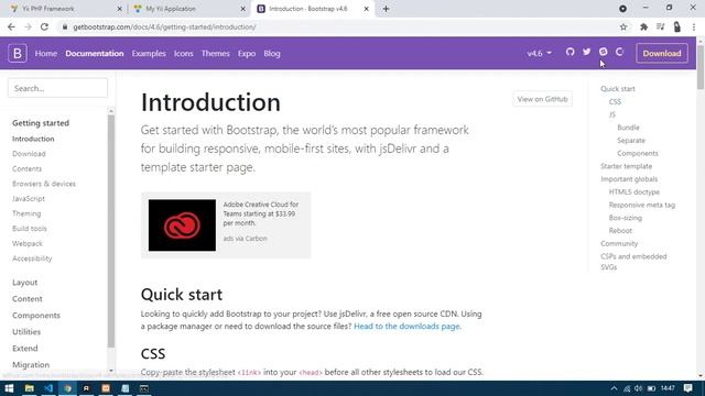 Yii2 framework Indonesia - Upgrade Bootstrap 4 #yii2 #3 смотреть онлайн