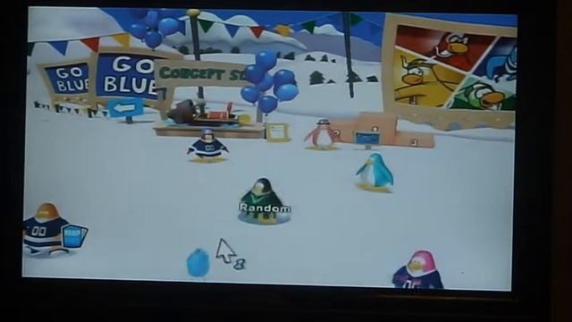 Club Penguin Game Day Wii Walkthrough (Team Blue Intro) смотреть онлайн